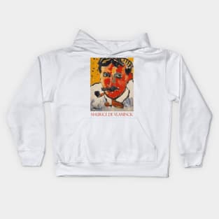 Portrait of Derain by Maurice de Vlaminck Kids Hoodie